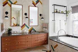 Stylish Wooden Vanity with Ceramic Top for Your Bathroom